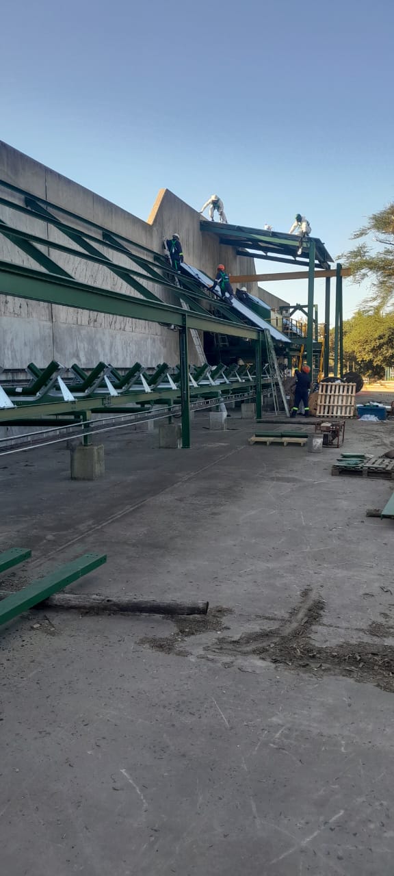 Installation of F240 Conveyor at RBWC