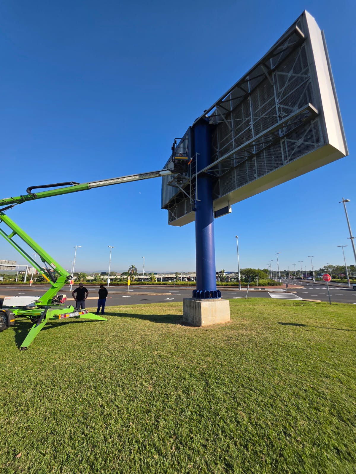 Refurbishment of Billboard Structure for Primemedia